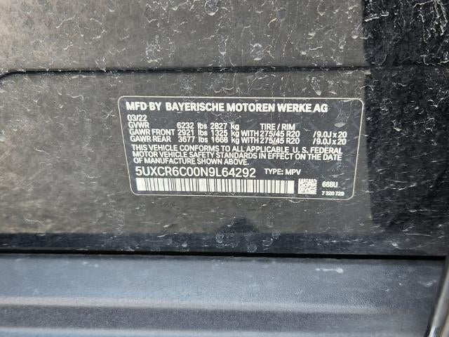 2022 BMW X5 xDrive40i Sports Activity Vehicle