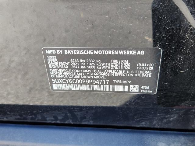 2023 BMW X6 xDrive40i Sports Activity Coupe