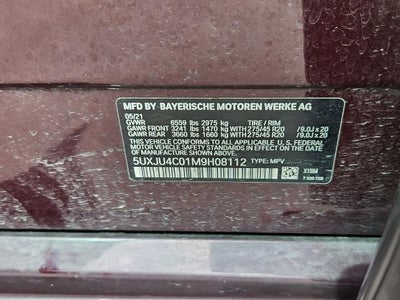 2021 BMW X5 M50i Sports Activity Vehicle
