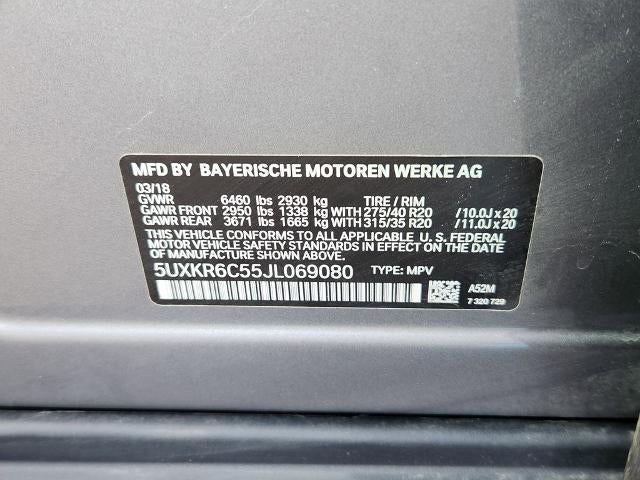 2018 BMW X5 xDrive50i Sports Activity Vehicle