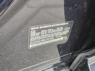 2019 BMW X3 xDrive30i Sports Activity Vehicle