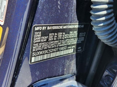 2017 BMW X3 xDrive28i Sports Activity Vehicle