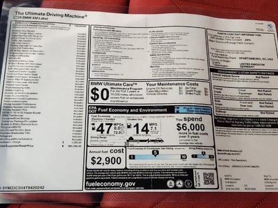 2026 BMW XM Label