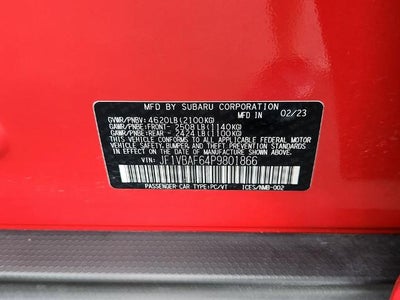 2023 Subaru WRX Premium