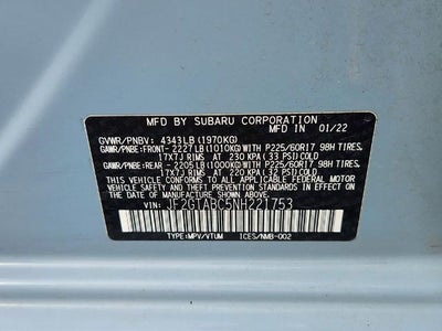 2022 Subaru Crosstrek Base