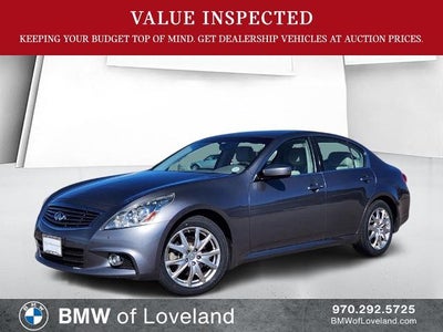 2013 INFINITI G37 Sedan x