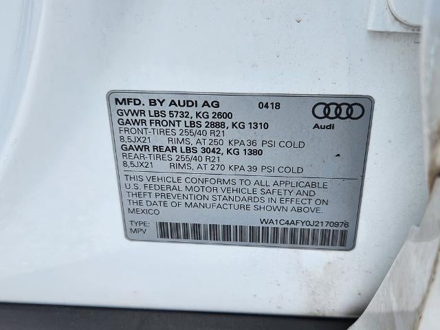 2018 Audi SQ5 Prestige