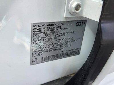 2025 Audi Q7 Prestige