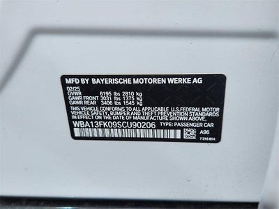 2025 BMW 550e xDrive Sedan