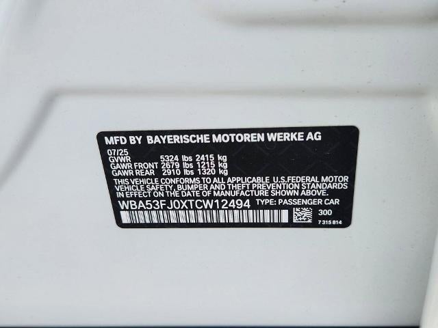 2026 BMW 530i xDrive Sedan