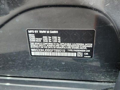 2025 BMW M3 Competition xDrive Sedan