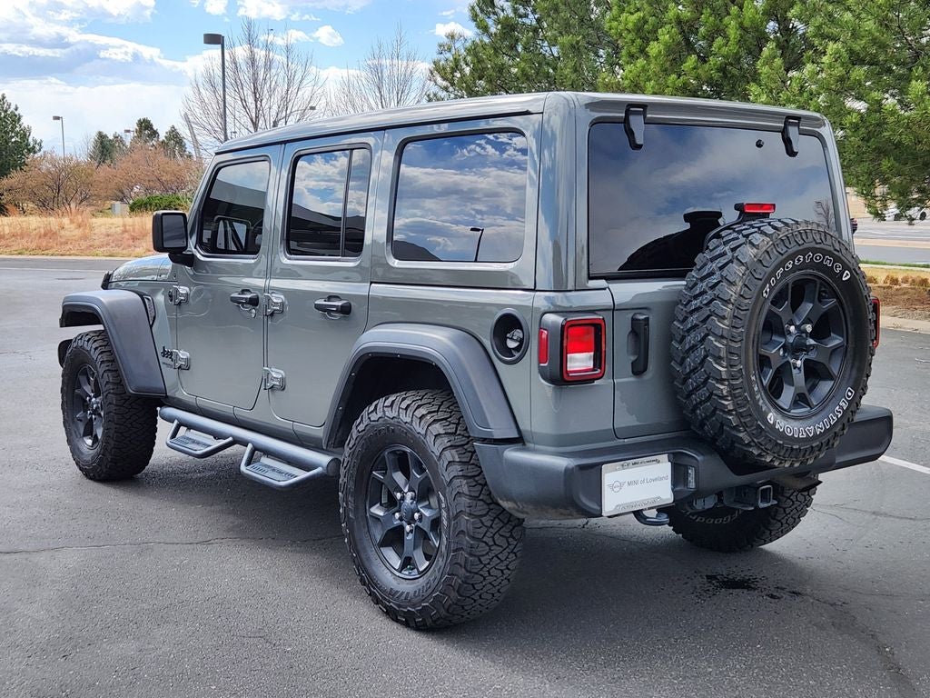 2022 Jeep Wrangler Unlimited Willys