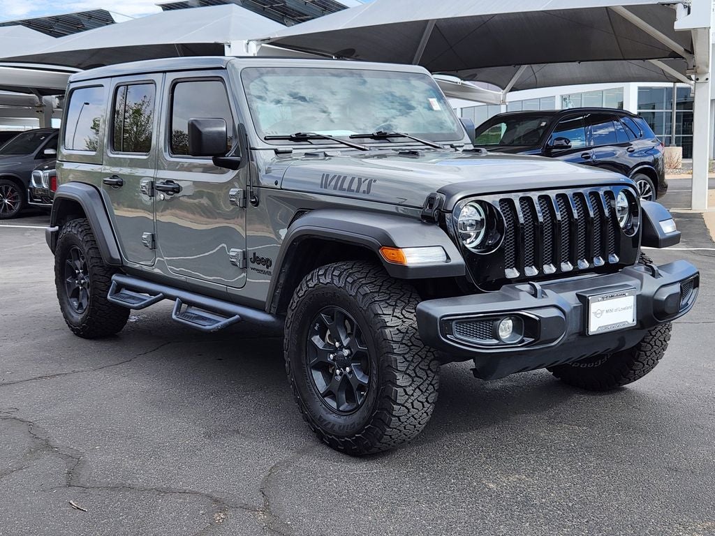 2022 Jeep Wrangler Unlimited Willys