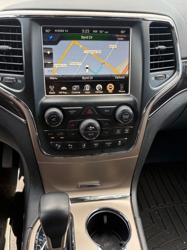 2017 Jeep Grand Cherokee Overland