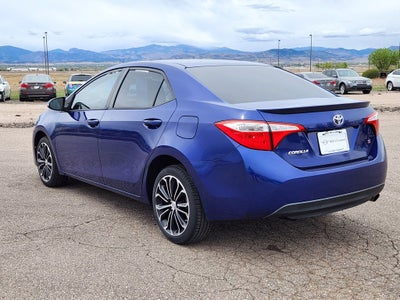 2014 Toyota Corolla S Plus