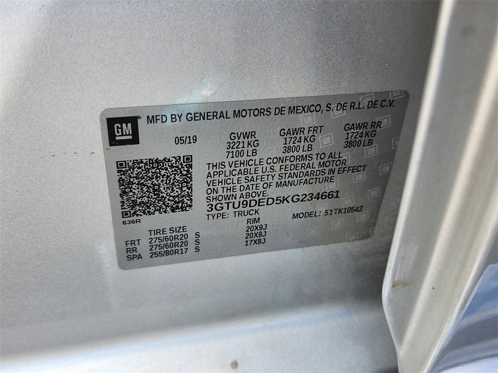 2019 GMC Sierra 1500 SLT