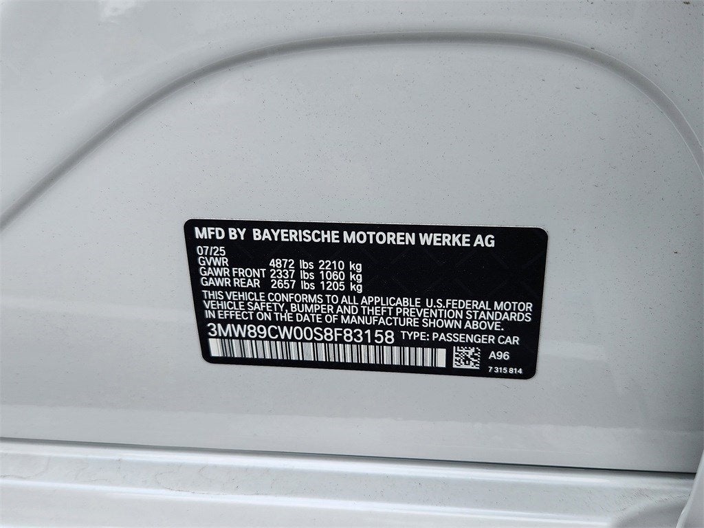 2025 BMW 3 Series 330i xDrive Courtesy Vehicle