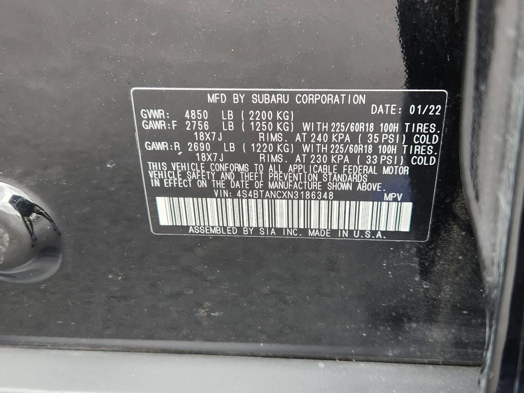 2022 Subaru Outback Limited