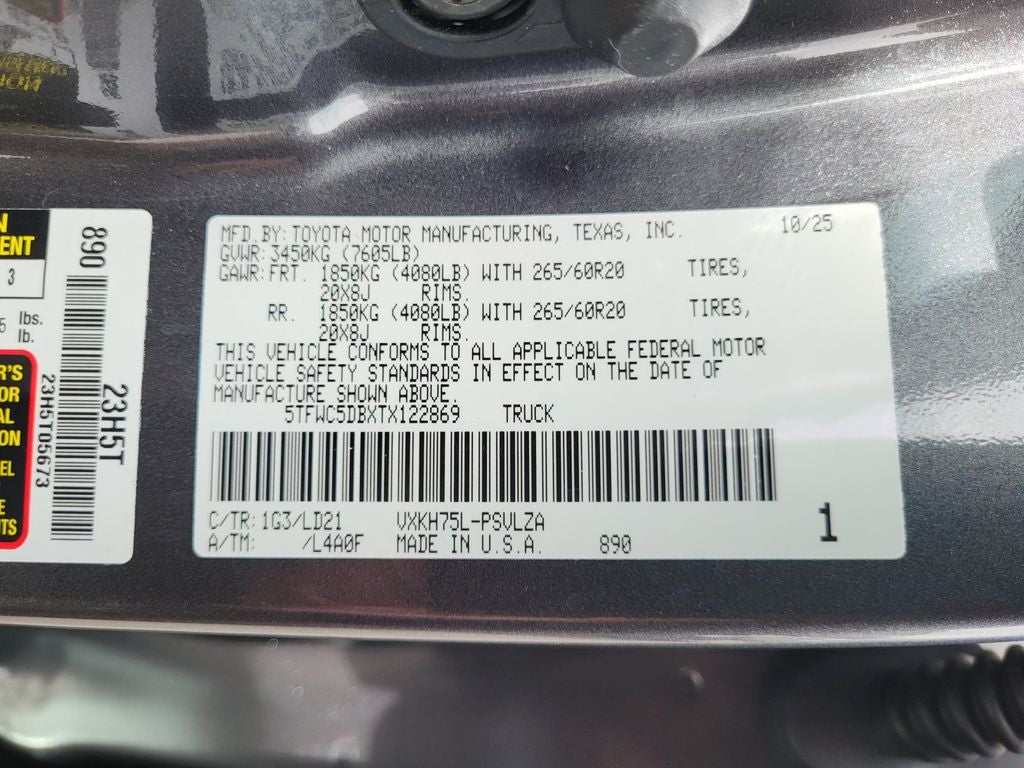 2026 Toyota Tundra Hybrid Limited