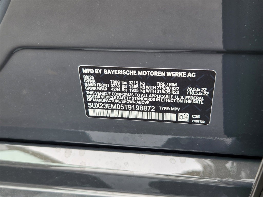 2026 BMW X7 xDrive40i