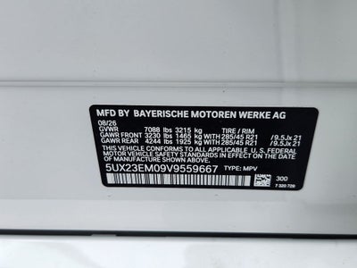 2027 BMW X7 xDrive40i