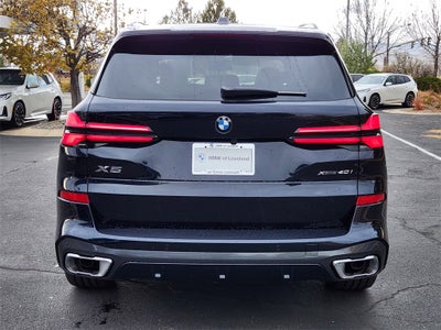 2026 BMW X5 xDrive40i
