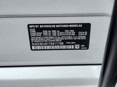 2026 BMW X5 xDrive40i