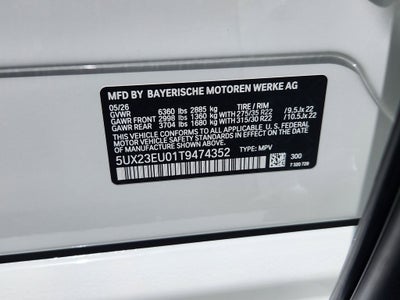 2026 BMW X5 xDrive40i