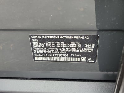 2026 BMW X5 xDrive40i