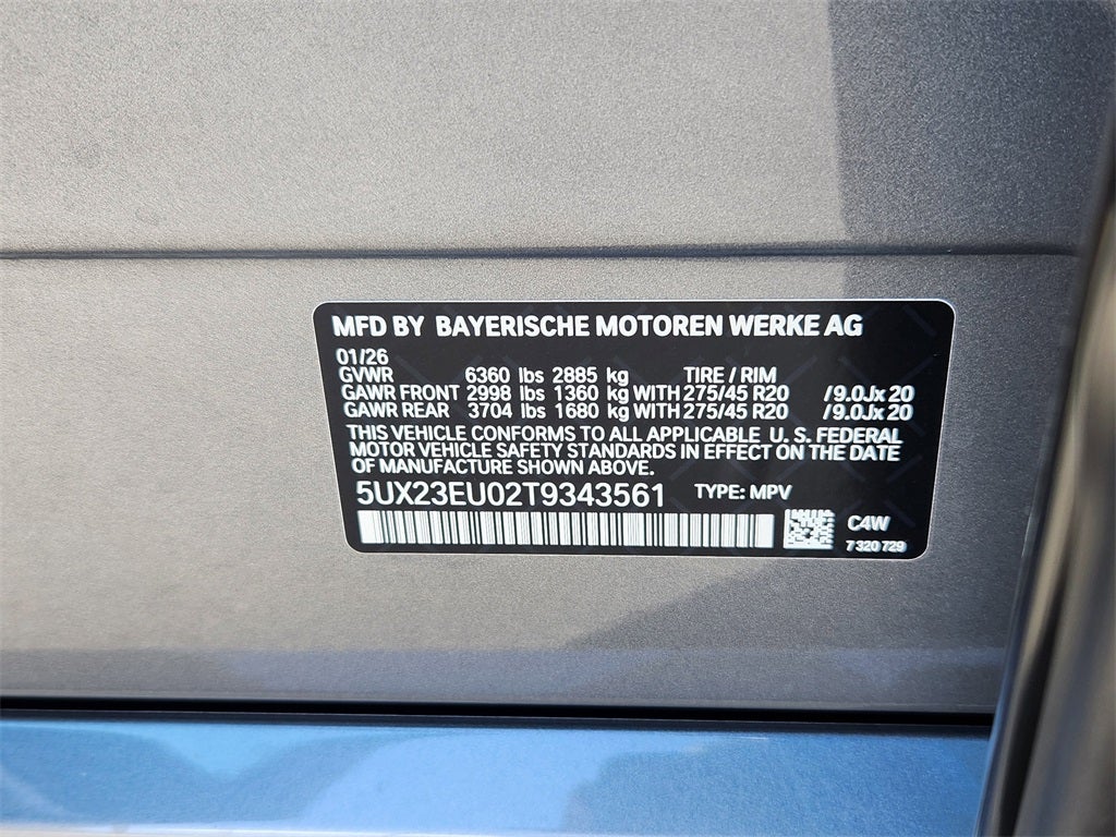 2026 BMW X5 xDrive40i