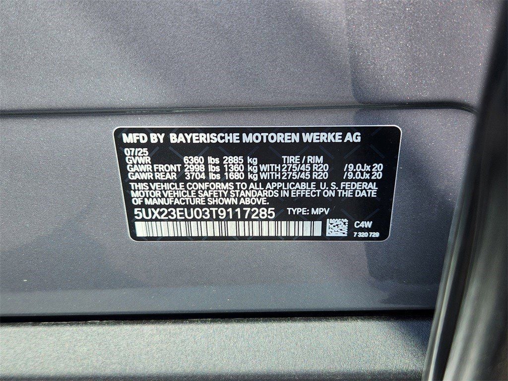 2026 BMW X5 xDrive40i Courtesy Vehicle