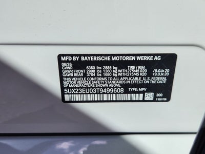 2026 BMW X5 xDrive40i