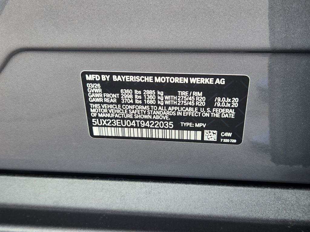 2026 BMW X5 xDrive40i