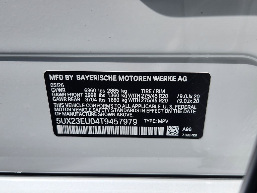 2026 BMW X5 xDrive40i