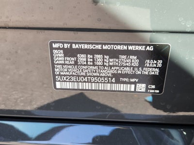 2026 BMW X5 xDrive40i