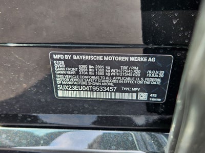 2026 BMW X5 xDrive40i