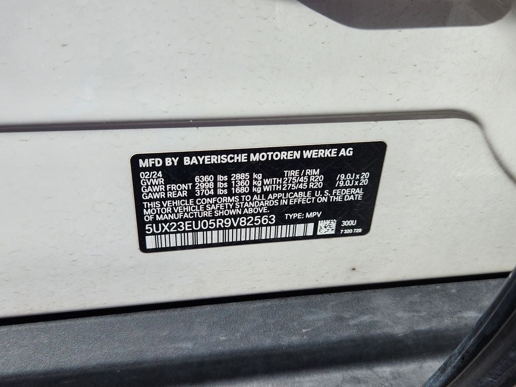 2024 BMW X5 xDrive40i