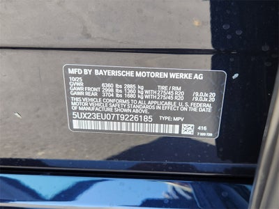 2026 BMW X5 xDrive40i