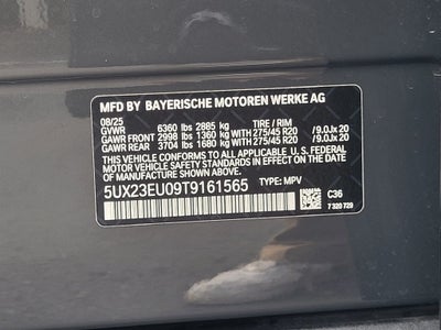 2026 BMW X5 xDrive40i Courtesy Vehicle