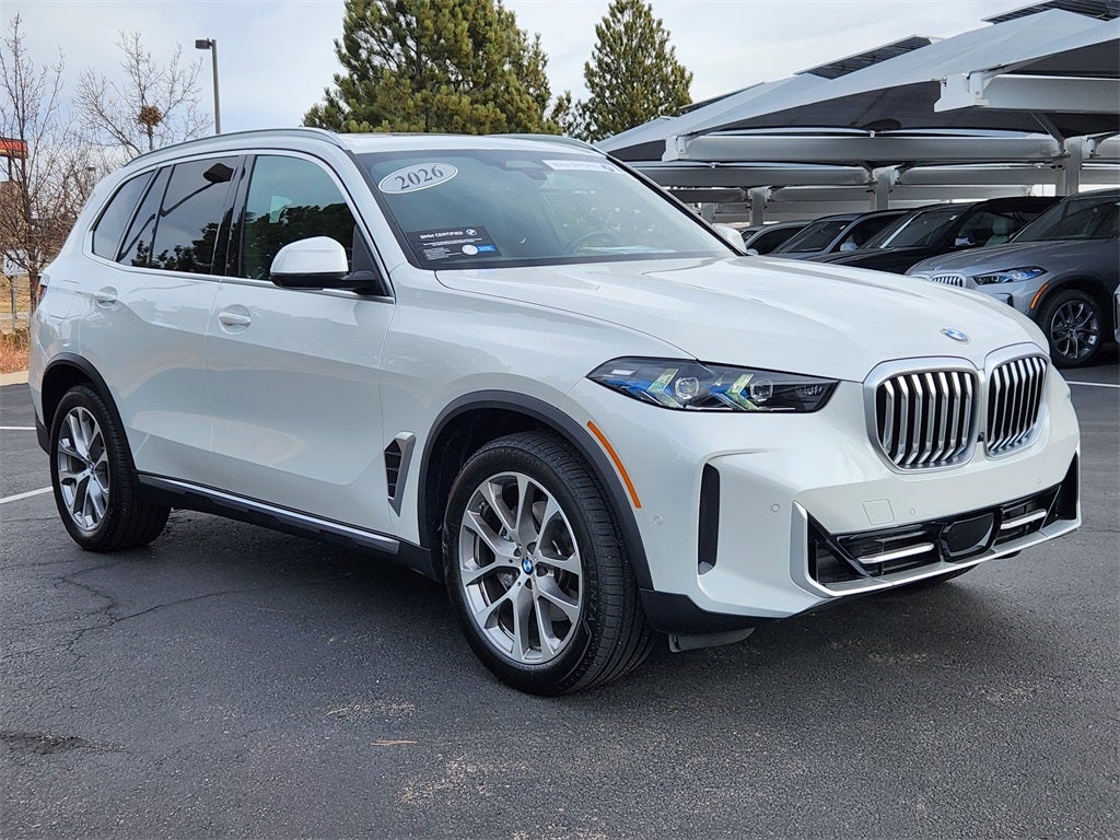 2026 BMW X5 xDrive40i Courtest Vehicle
