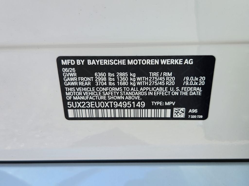 2026 BMW X5 xDrive40i