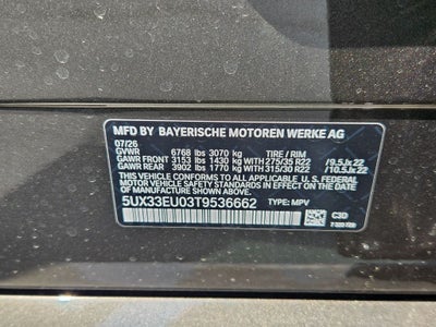 2026 BMW X5 M60i
