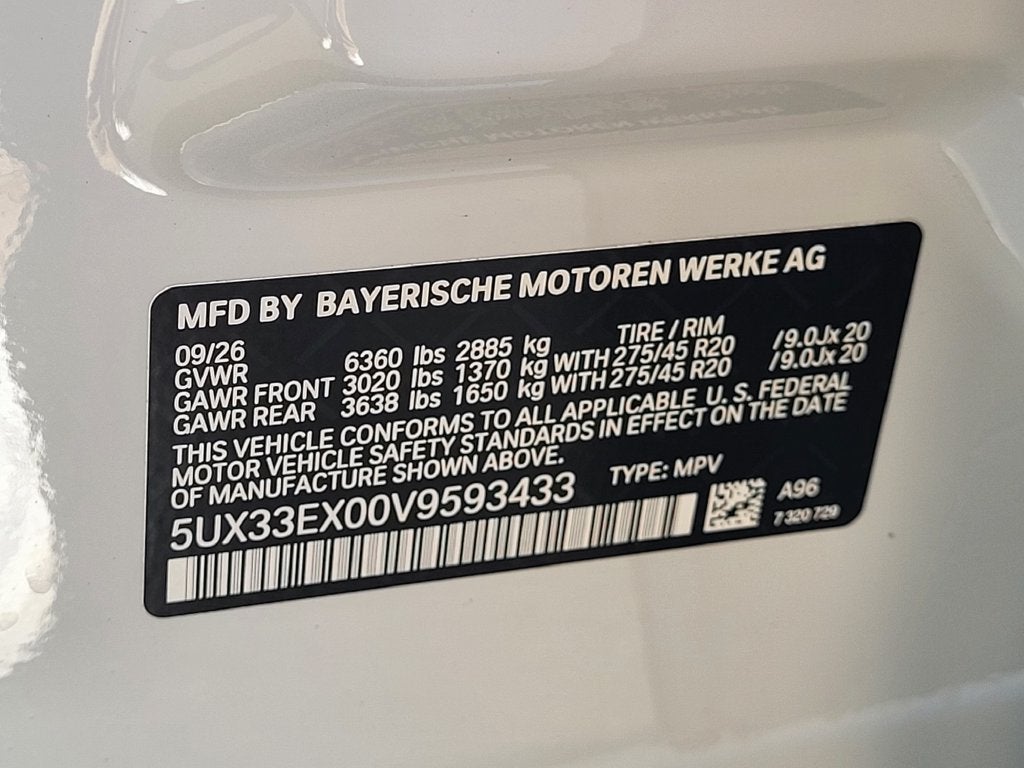 2027 BMW X6 xDrive40i