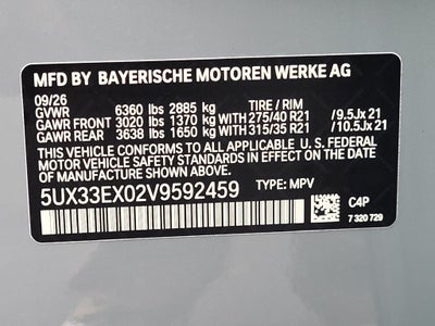 2027 BMW X6 xDrive40i