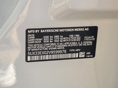2027 BMW X6 xDrive40i