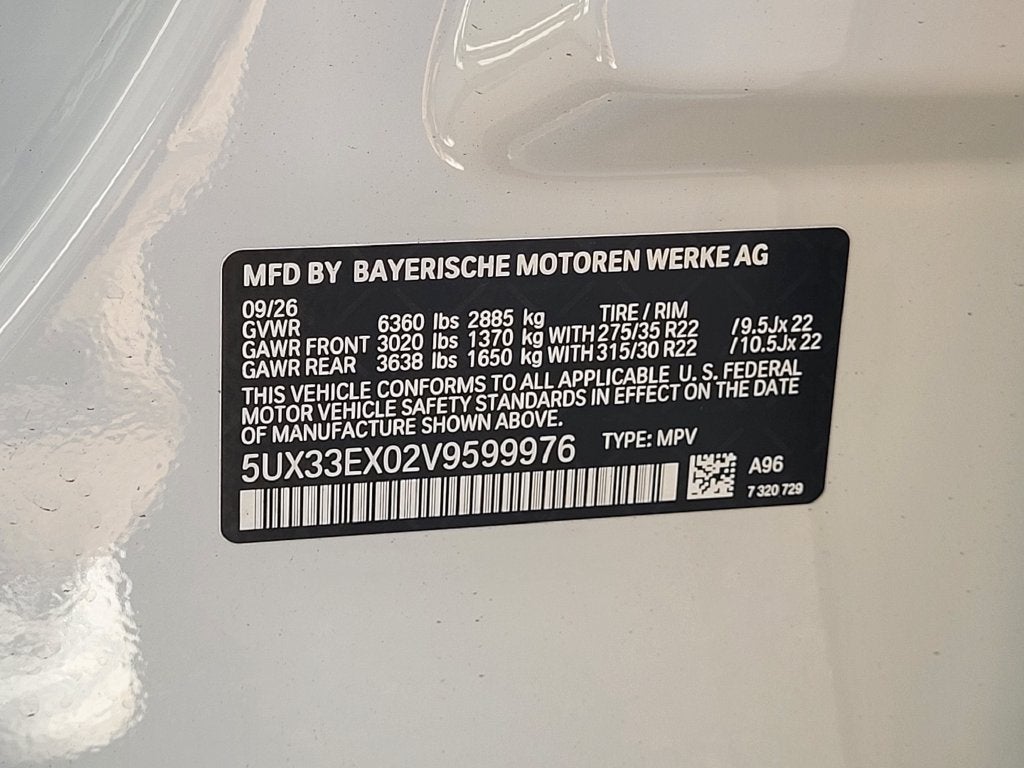 2027 BMW X6 xDrive40i