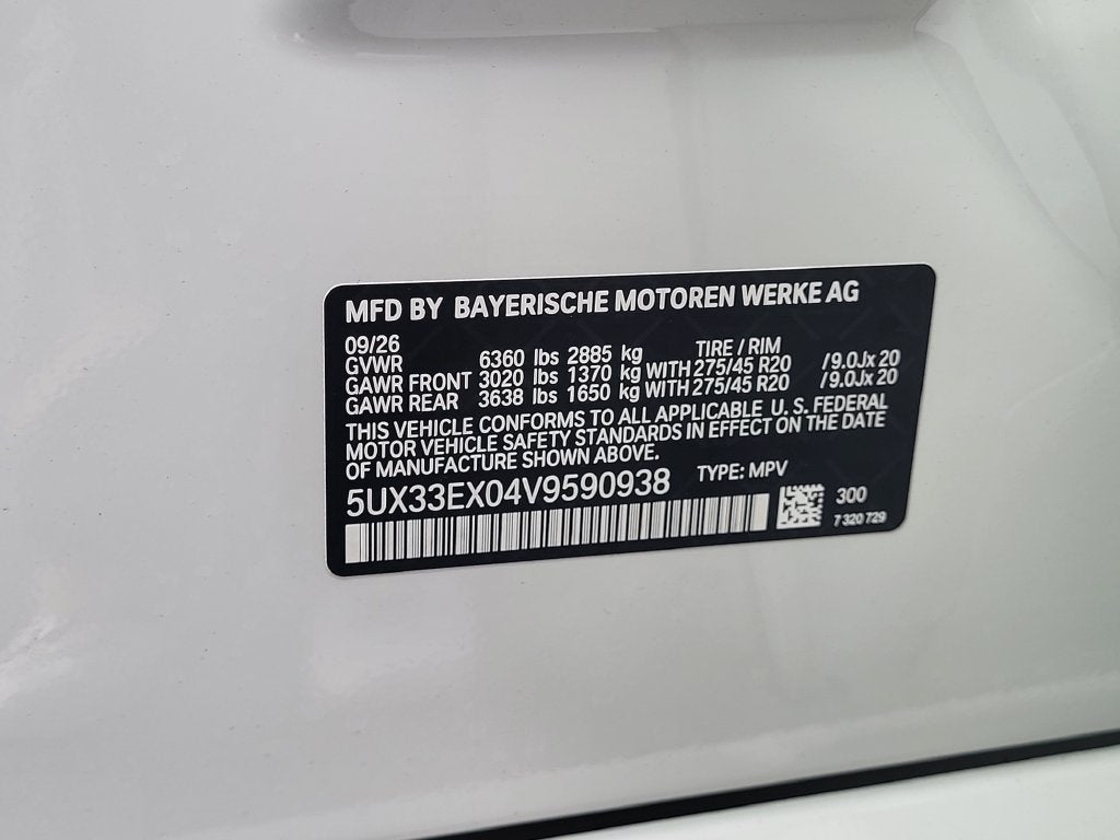 2027 BMW X6 xDrive40i