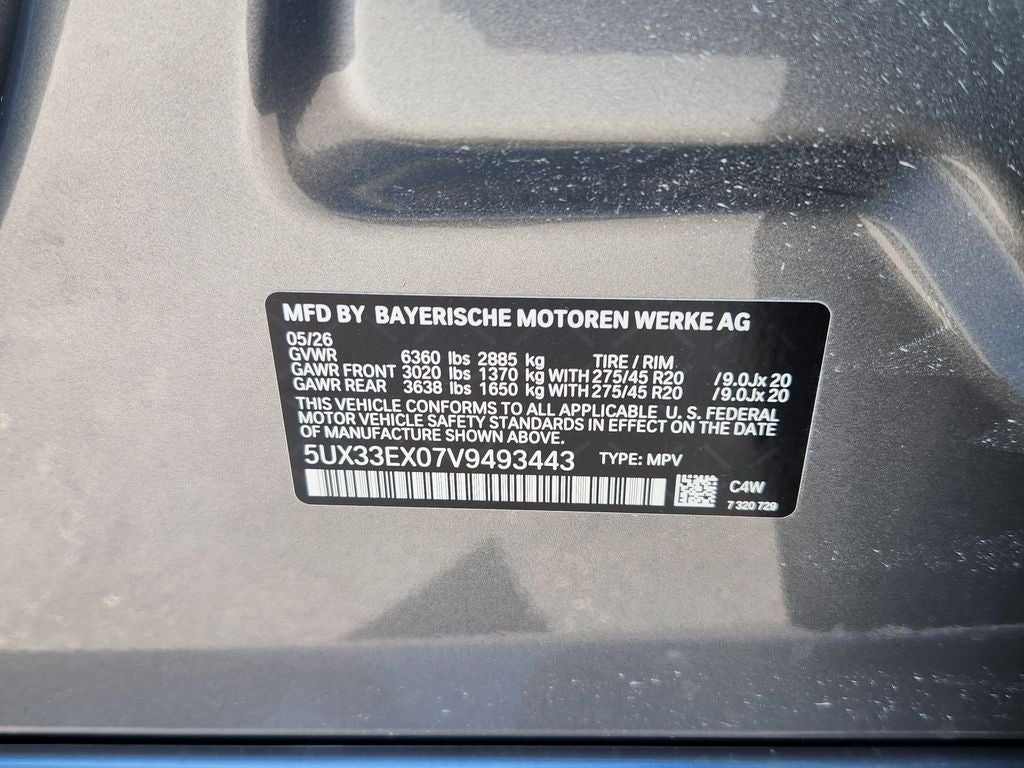 2027 BMW X6 xDrive40i