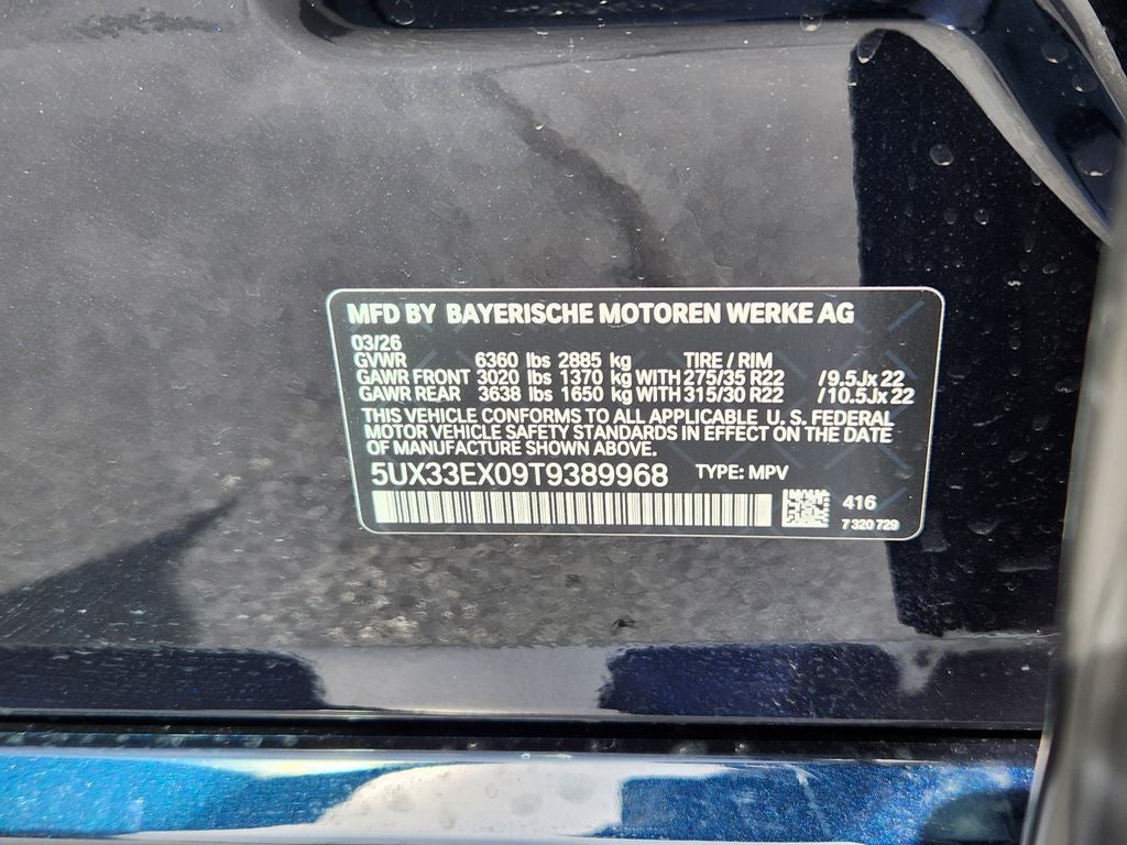 2026 BMW X6 xDrive40i