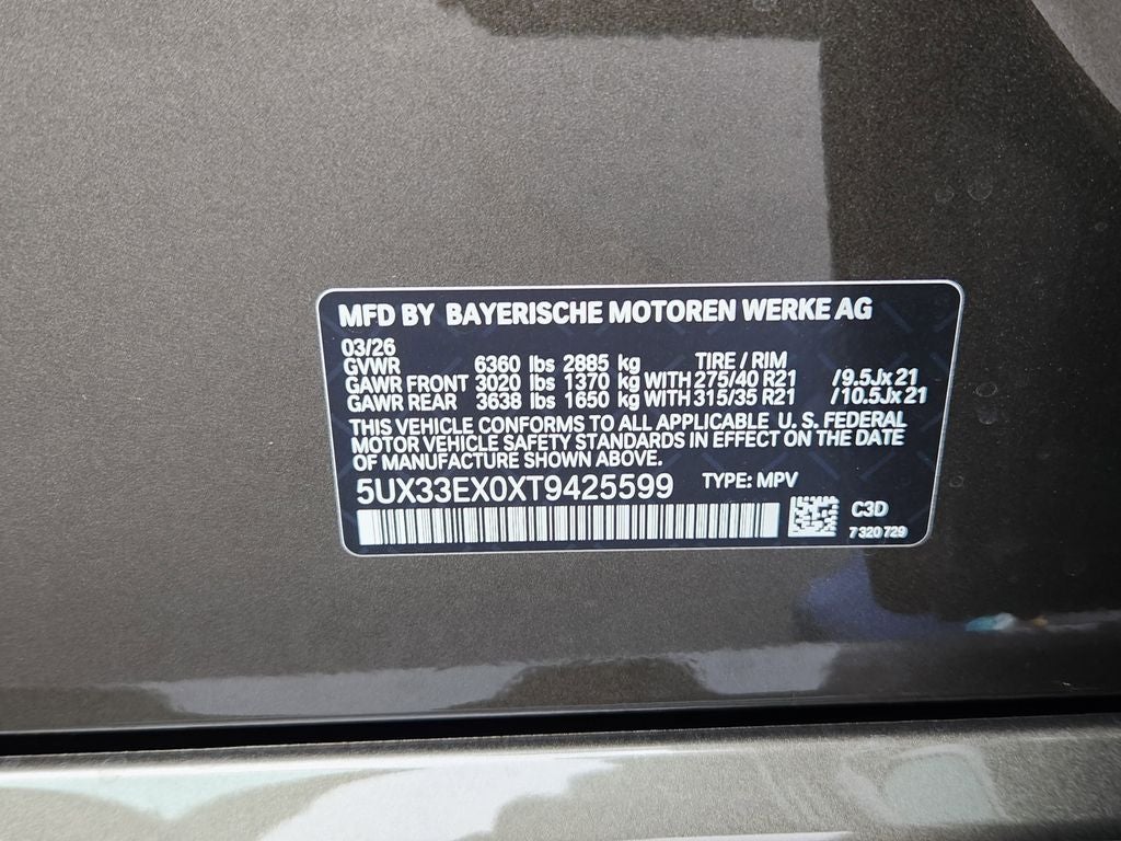 2026 BMW X6 xDrive40i